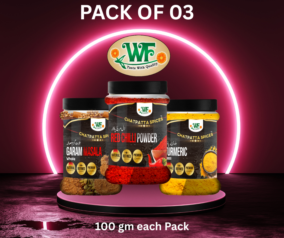 POWDER SPICES SPECIAL OFFER 3 X 1